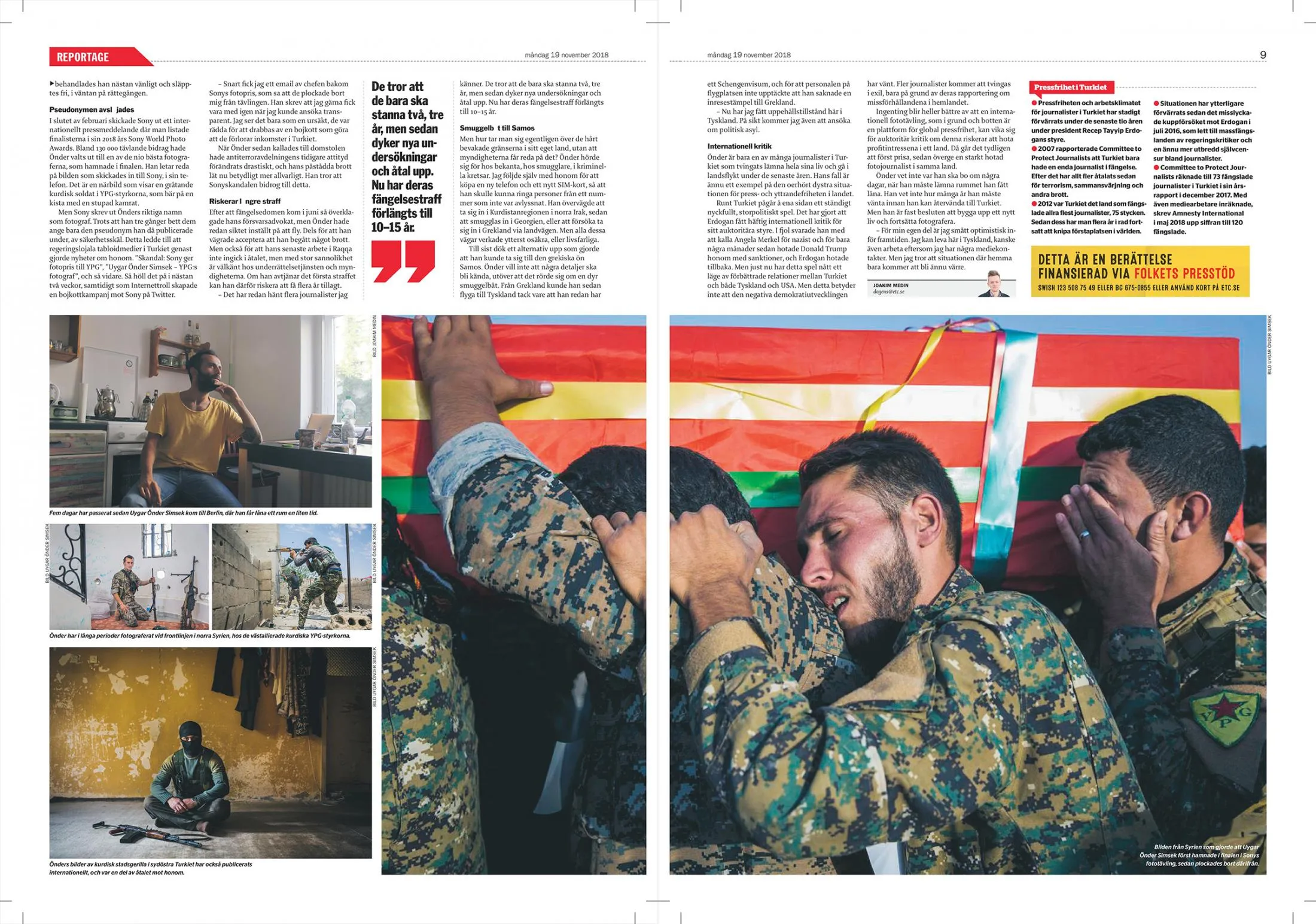 Dagens ETC — tear sheet