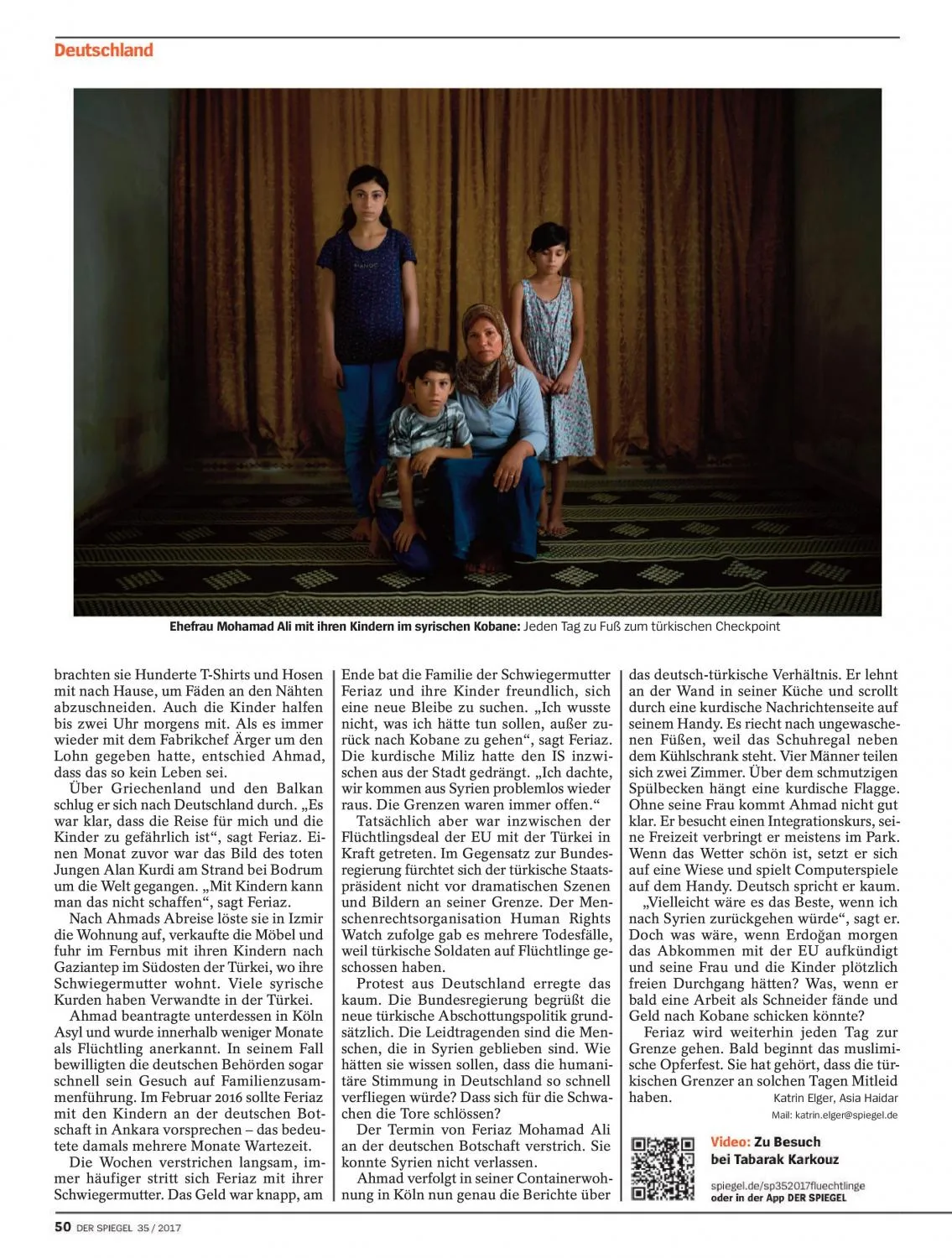 Der Spiegel — tear sheet