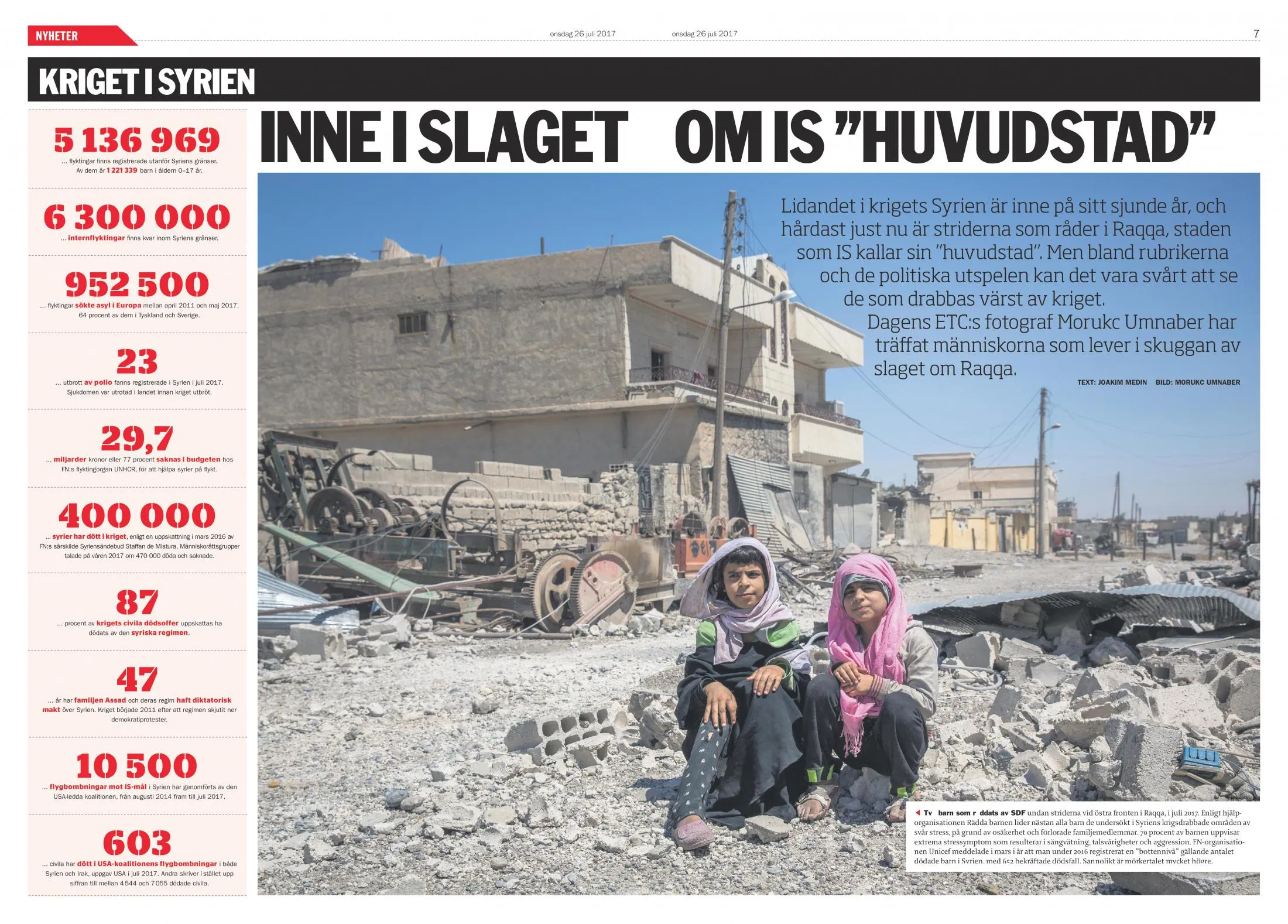 Dagens ETC — tear sheet