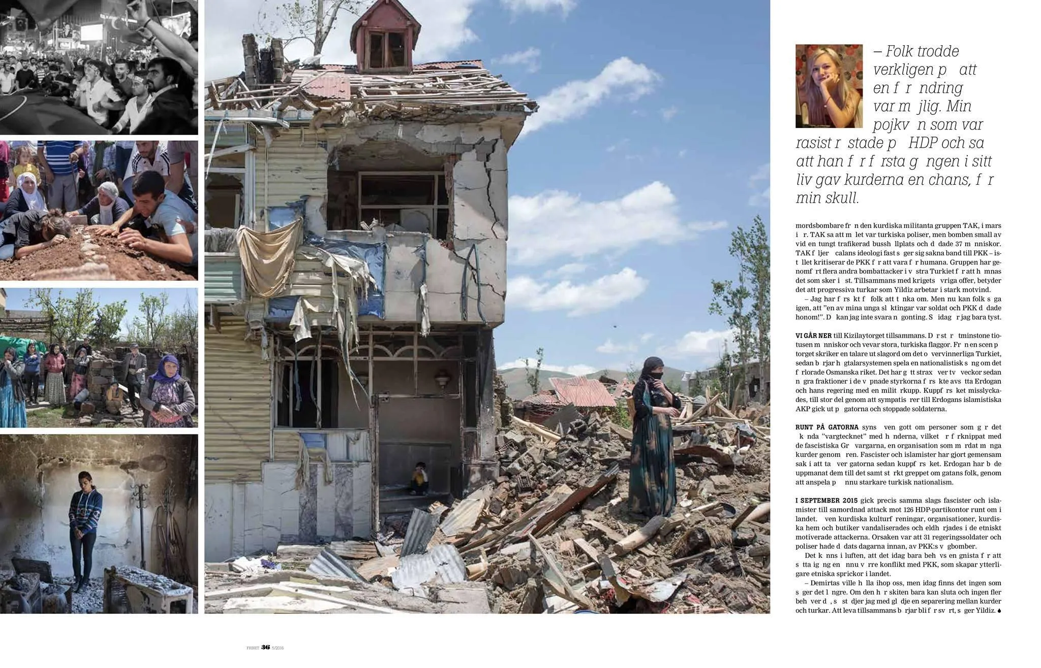 Frihet — tear sheet