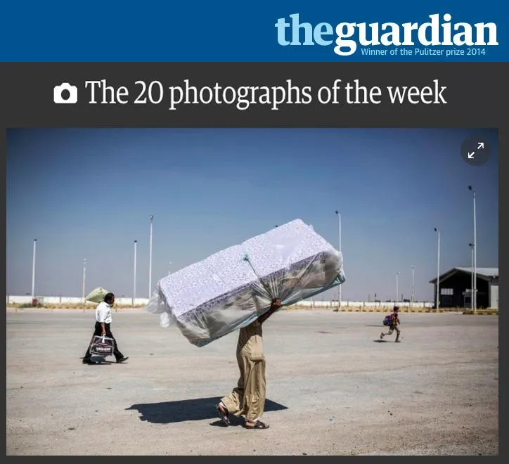 The Guardian — tear sheet
