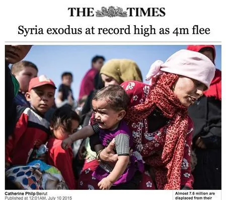 The Times — tear sheet