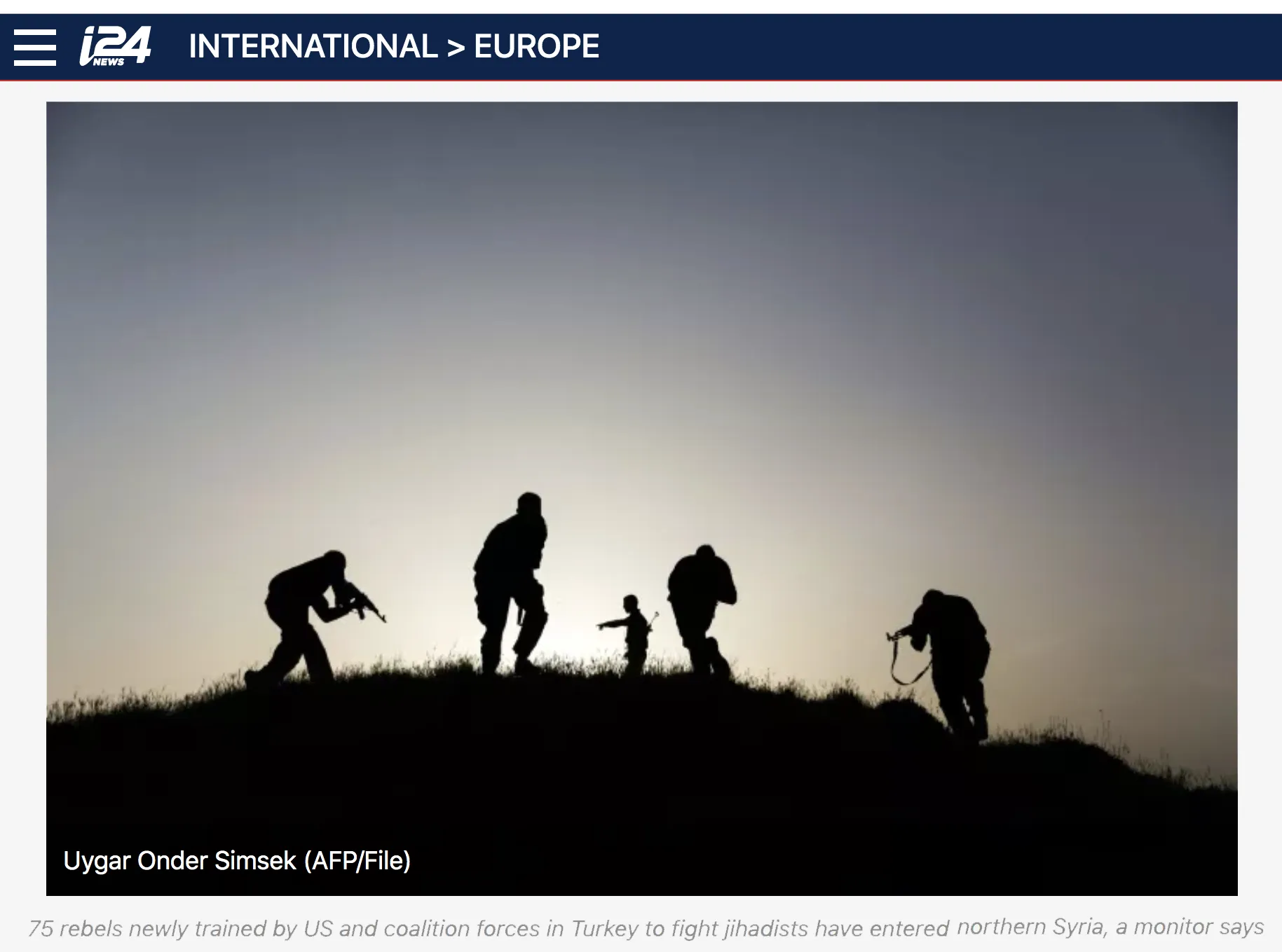 i24NEWS — tear sheet