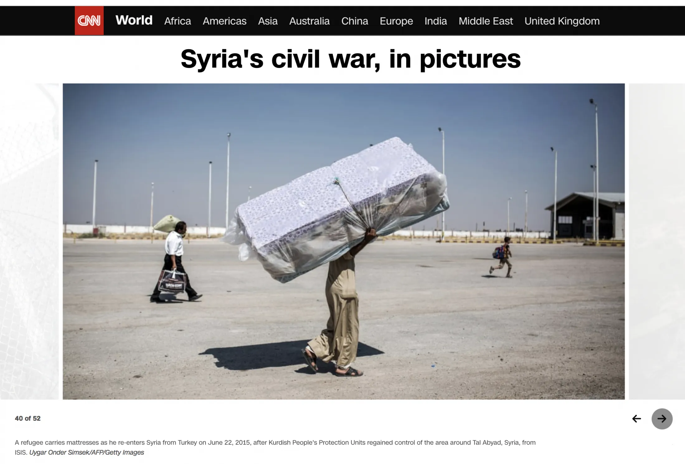 CNN — tear sheet