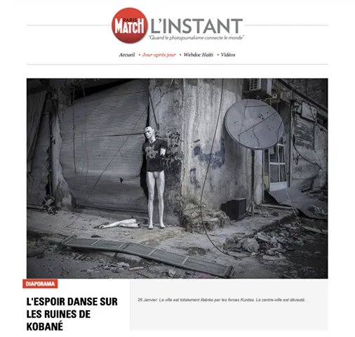 Paris Match — tear sheet