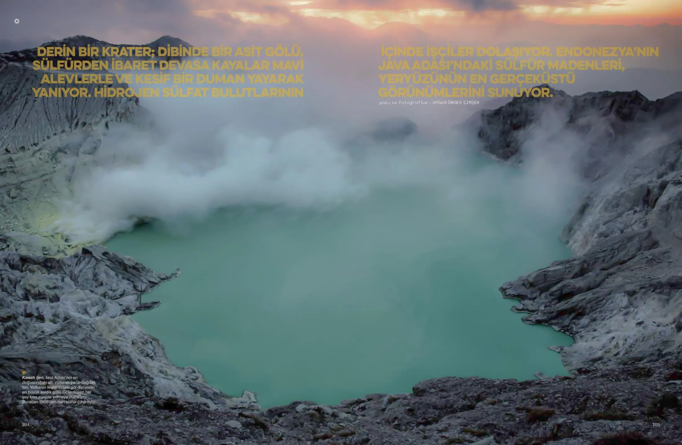 Magma — tear sheet