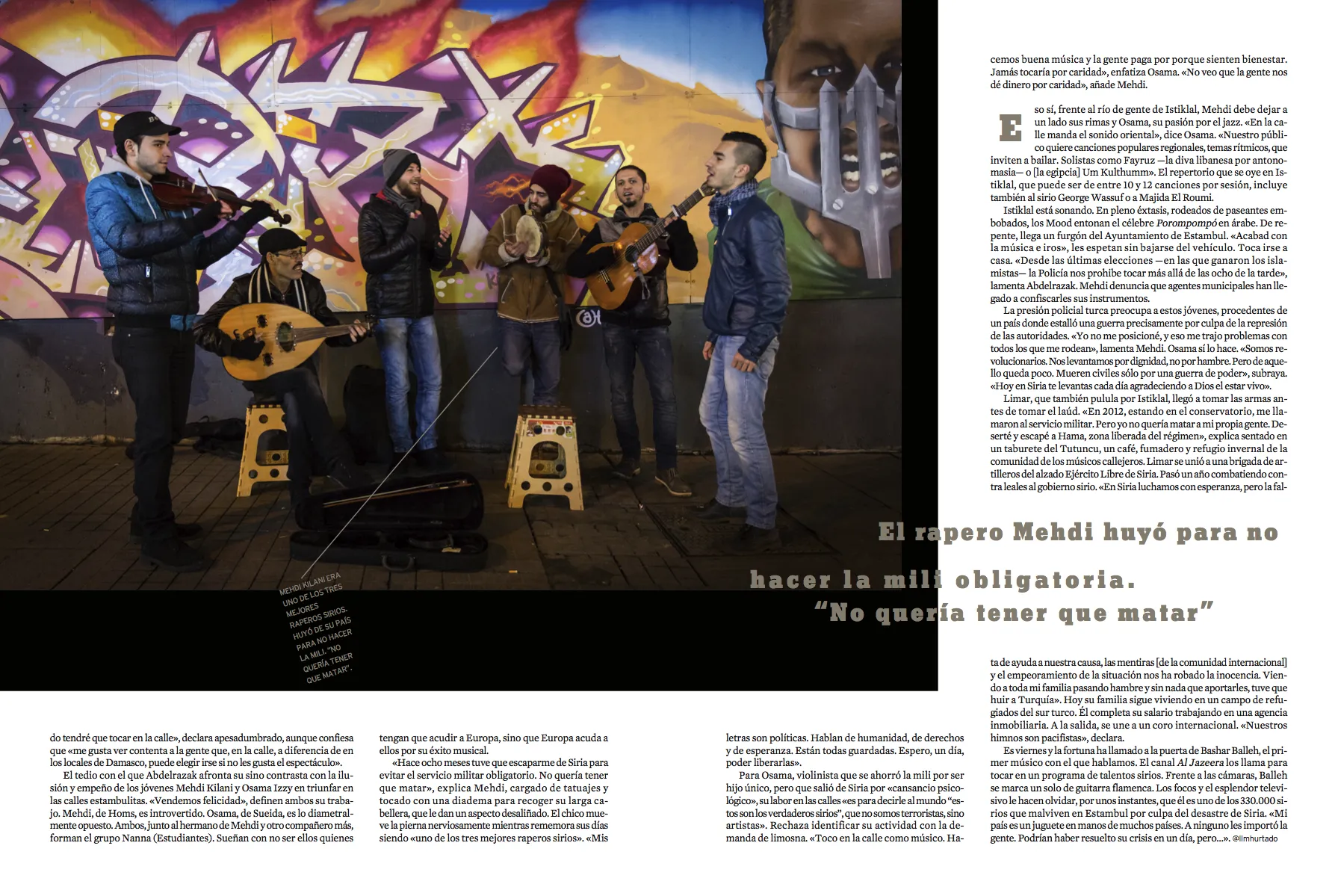 Spanish magazine — tear sheet